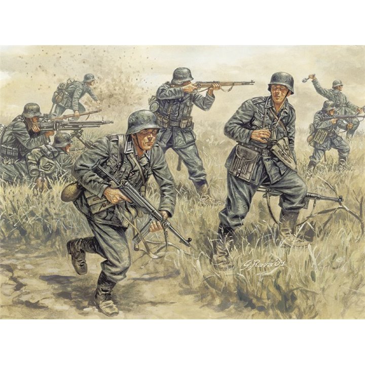 SOLDIERS 1/72 GERMAN INFANTRY