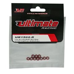 TUERCA AUTOBLOCANTE ALUMINIO M3 ROJA ULTIMATE RACING