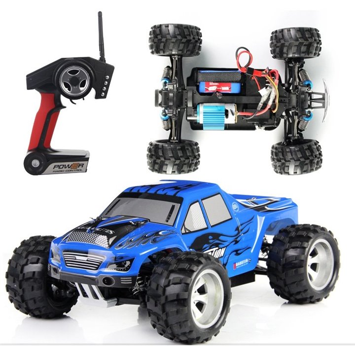 Coche rc monster truck 1/18 RTR 2,4Ghz Vortex WLToys