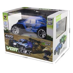 Coche rc monster truck 1/18 RTR 2,4Ghz Vortex WLToys