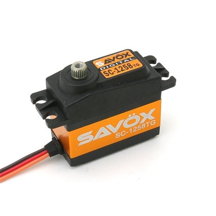 SERVO SAVOX HIGH TORQUE CORELESS DIGITAL SERVO 12KG-6V