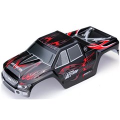 CARROCERIA MONSTER TRUCK NEGRA 1:18