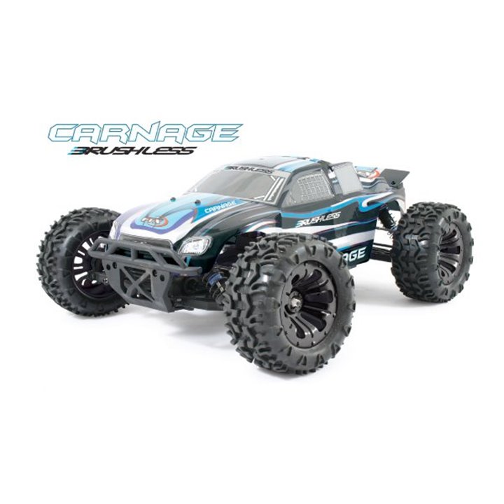 Coche rc monster truck 1/10 Carnage brushless RTR 4wd FTX