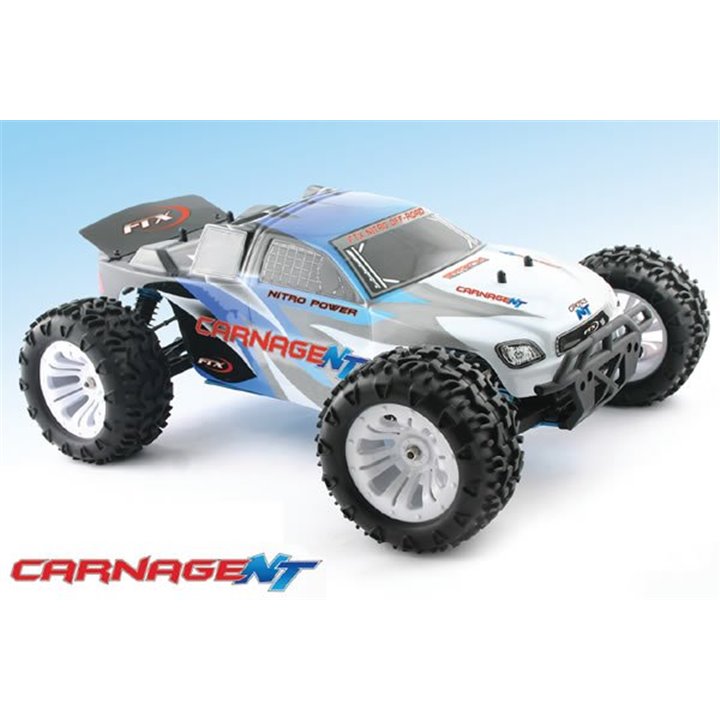 Coche rc monster truck 1/10 Carnage nitro RTR FTX