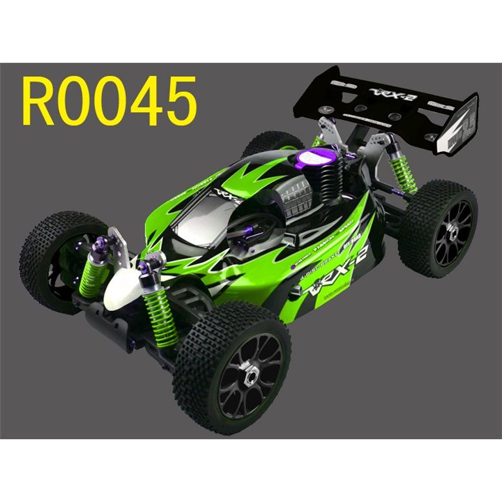 RH802-045 - BUGGY 1/8 VRX-2 NITRO RTR VRX VERDE