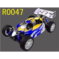 RH802-046 - BUGGY 1/8 VRX-2 NITRO RTR VRX AZUL/AMARILLO