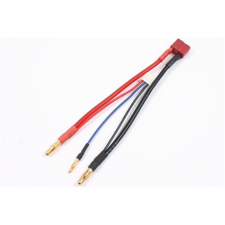 CABLE BALANCEADOR 2S CON CONECTORES DEAN / 4MM / 2MM