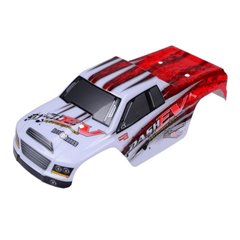 CARROCERIA MONSTER TRUCK ROJA 1:18