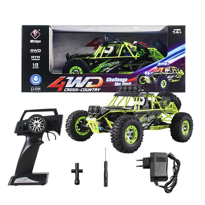 COCHE REMOTE 1/12 RTR WLTOYS 50KM/H