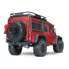 LAND ROVER TRX-4 CRAWLER TRAXXAS ROJO-GRIS-AZUL-MARRON