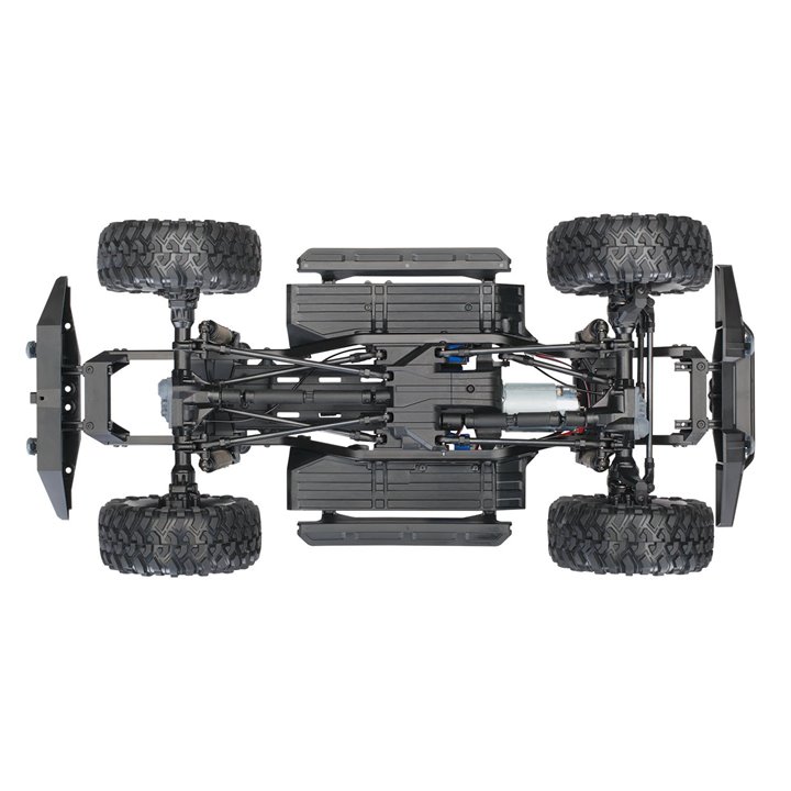 LAND ROVER TRX-4 CRAWLER TRAXXAS ROJO-GRIS-AZUL-MARRON