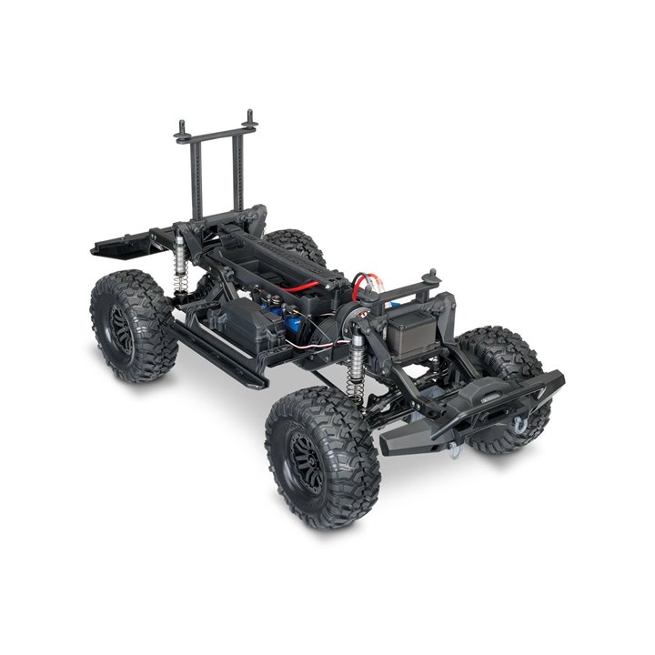 LAND ROVER TRX-4 CRAWLER TRAXXAS ROJO-GRIS-AZUL-MARRON