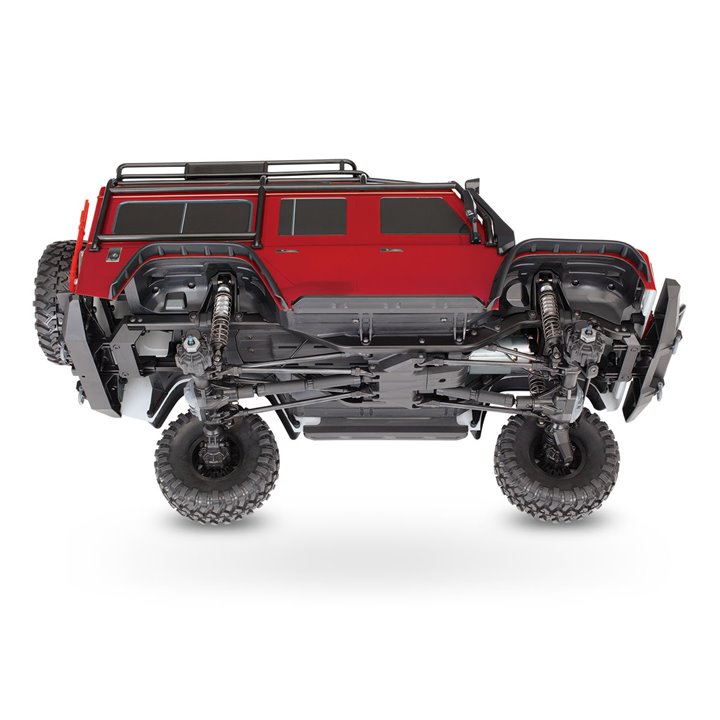 LAND ROVER TRX-4 CRAWLER TRAXXAS ROJO-GRIS-AZUL-MARRON