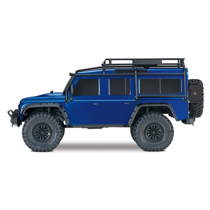 LAND ROVER TRX-4 CRAWLER TRAXXAS ROJO-GRIS-AZUL-MARRON