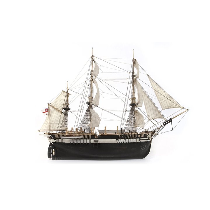 Barco HMS Terror con velas - OCCRE