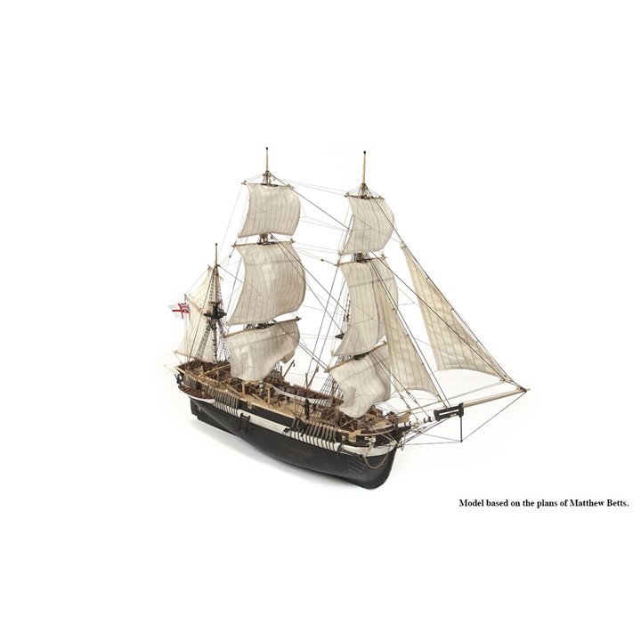 Barco HMS Terror con velas - OCCRE