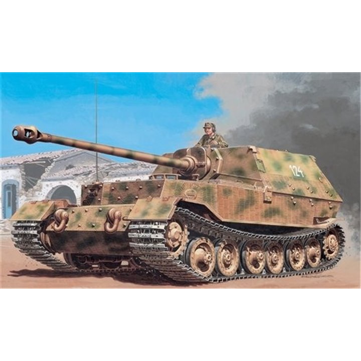 Tanque 1/72 Sd Kfz 184 Panzerjager Elefant - ITALERI