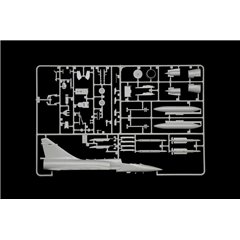 Aircraft 1/72 Mirage 2000C Gulf war - ITALERI