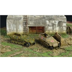 Tanques 1/72 Sd. Kfz. 251/1 Ausf. C (2 fast assembly mod.) ITALERI