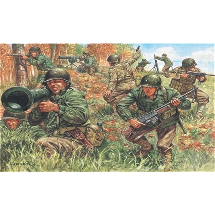 SOLDIERS 1/72 'WWII- AMERICAN INFANTRY