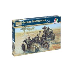 SOLDIERS 1/72 WWII- GERMAN MOTORCYCLES