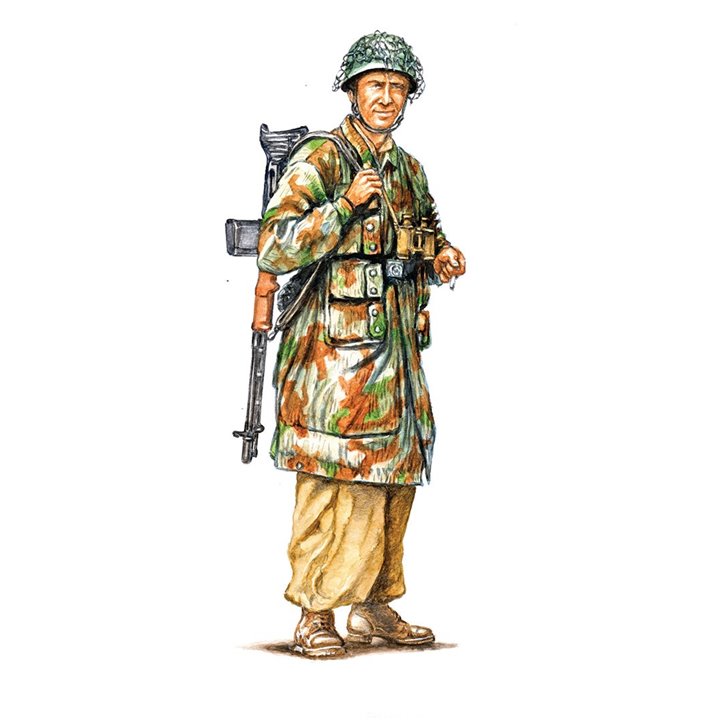 SOLDIERS 1/72 WWII- GERMAN INFANTRY (Winter Uniform) - ITALERI