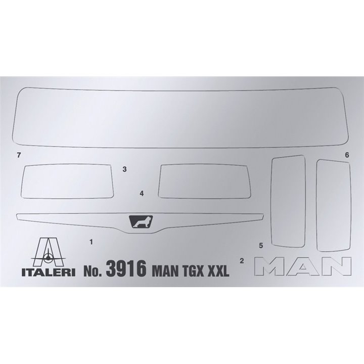 Camion 1/24 MAN TGX XXL D38 - ITALERI