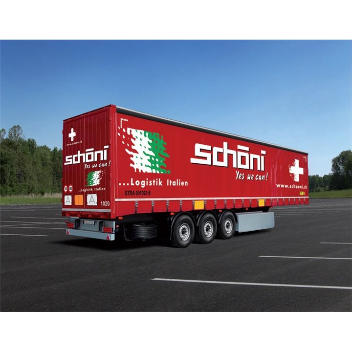 Camion 1/24 (Curtainside Trailer "schoeni.ch) - ITALERI