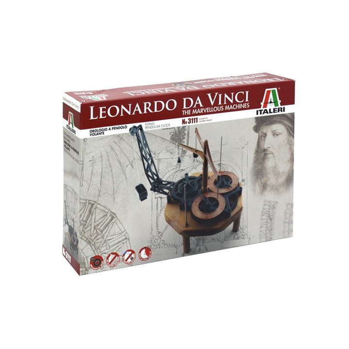 Leonardo Da Vinci Flying pendulum clock - ITALERI
