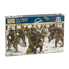 SOLDIERS 1/72 WWII US INFANTRY WINTER UNIFORM