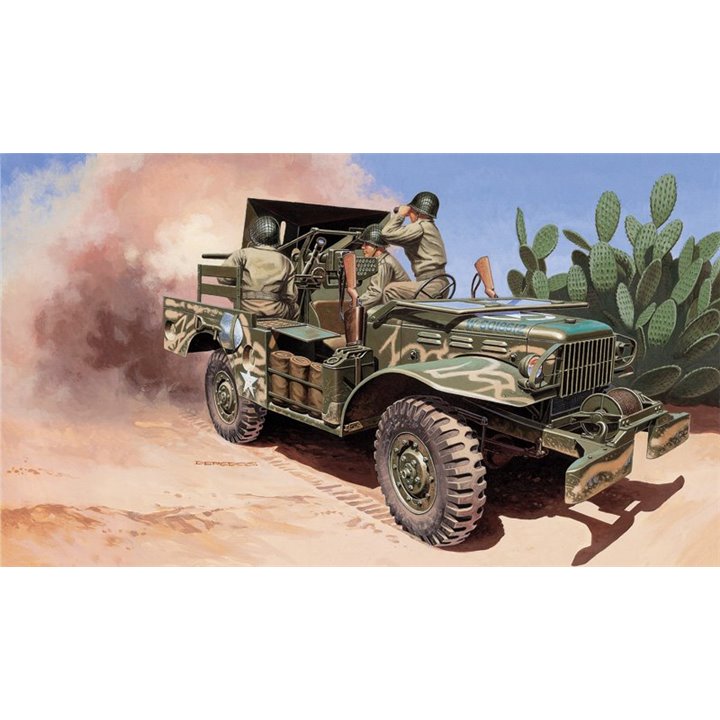 Camion militar 1/35 M6 Gun Motor Carriage WC-55 - ITALERI