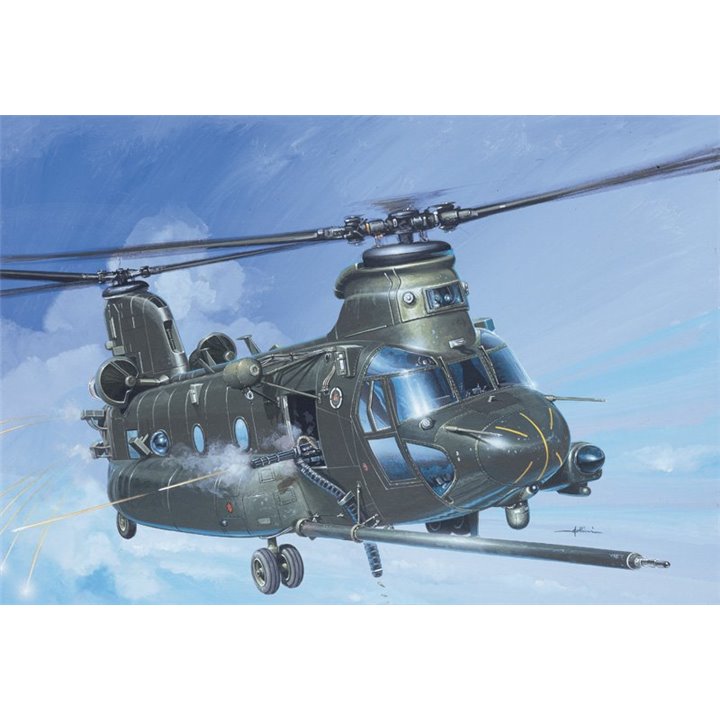 Helicoptero militar 1/72 'MH-47 E SOA CHINOOK TM - ITALERI