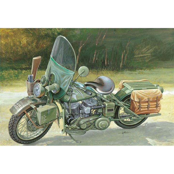 Moto militar 1/9 WLA 750