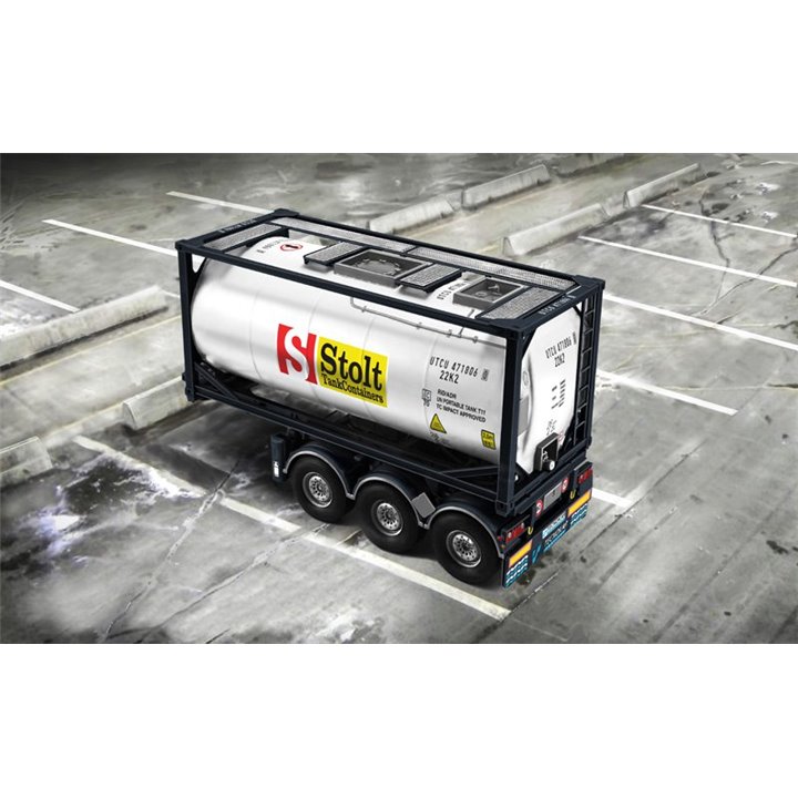 Truck 1/24 Tecnokar Trailer with 20' - ITALERI