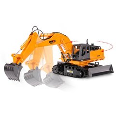 EXCAVADORA 1510 RC 11CH 2.4GHZ 1/16 HUINA