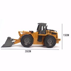 RETROEXCAVADORA BULLDOZER 1520 RC HUINA 1/18