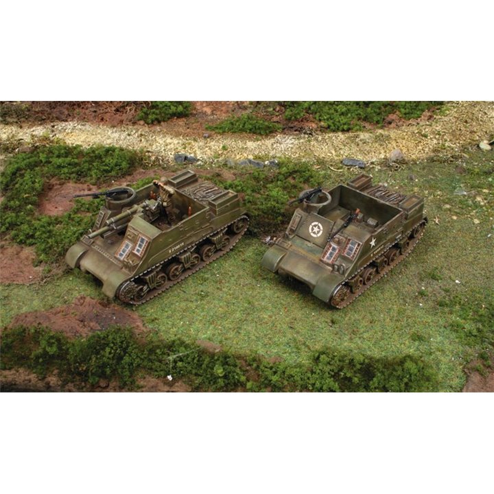 Tanques 1/72 M7 Priest / Kangaroo  (2 Fast assembly) - ITALERI