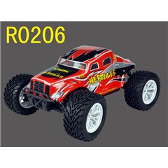 RH1011-206 - MONSTER TRUCK MEGA SWORD BRUSHED 1/10 RTR VRX HERCULES ROJO