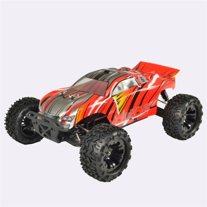 RH1011-200 - MONSTER TRUCK SWORD 1/10 BRUSHED RTR VRX ROJO