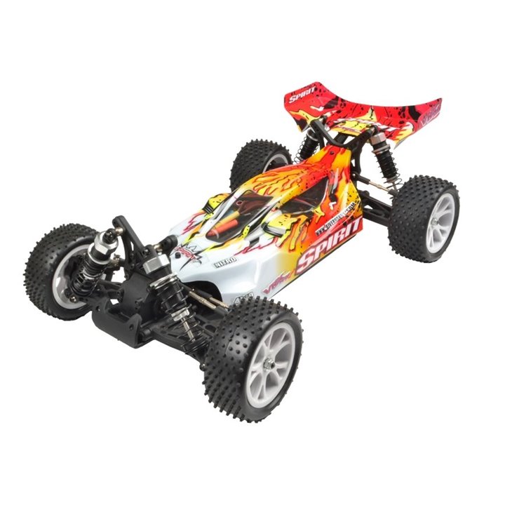 RH1017-074 - BUGGY 1/10 SPIRIT EBL BRUSHLESS RTR VRX NARANJA