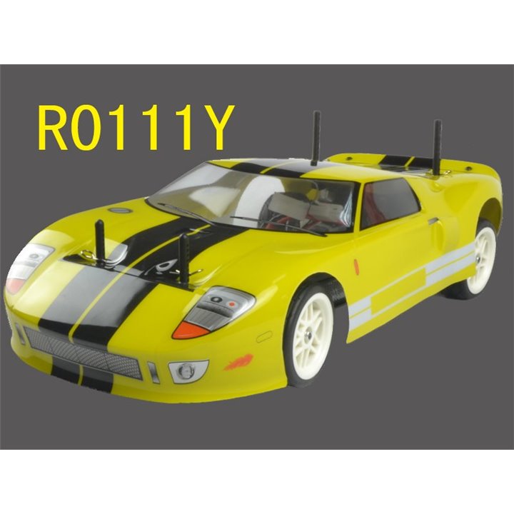 RH1025-111Y - COCHE FORD GT40 BRUSHED X-RANGER EBD AMARILLO