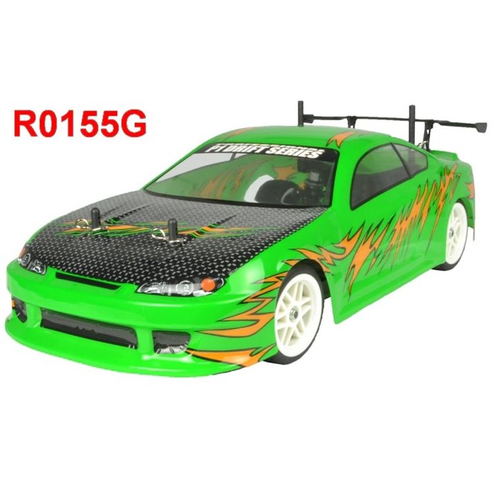 RH1025-155G - COCHE TOURING 1/10 BRUSHED X-RANGER BANZAI VERDE