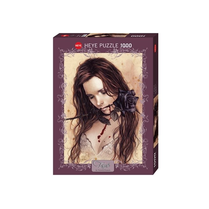 Puzzle 1000 piezas, Dark Rose