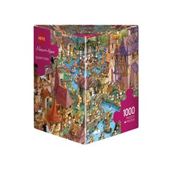 Puzzle 1000 piezas, Bunnytown, Ruyer (Triangular)