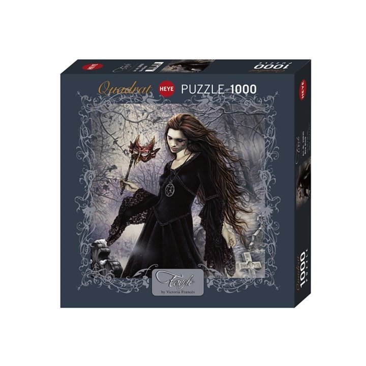 Puzzle 1000 piezas, New Black, Favole (Square Edition)