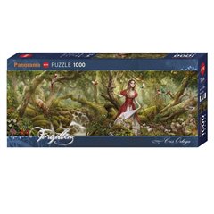 Puzzle 1000 piezas, Forest Song, Ortega (Panorama)