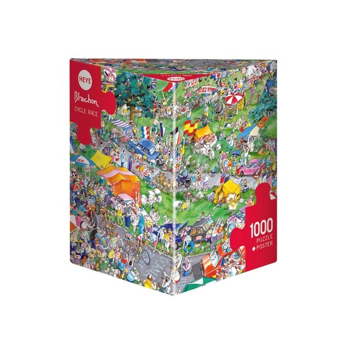 Puzzle 1000 piezas, Cycle Race Blachon (Triangular)