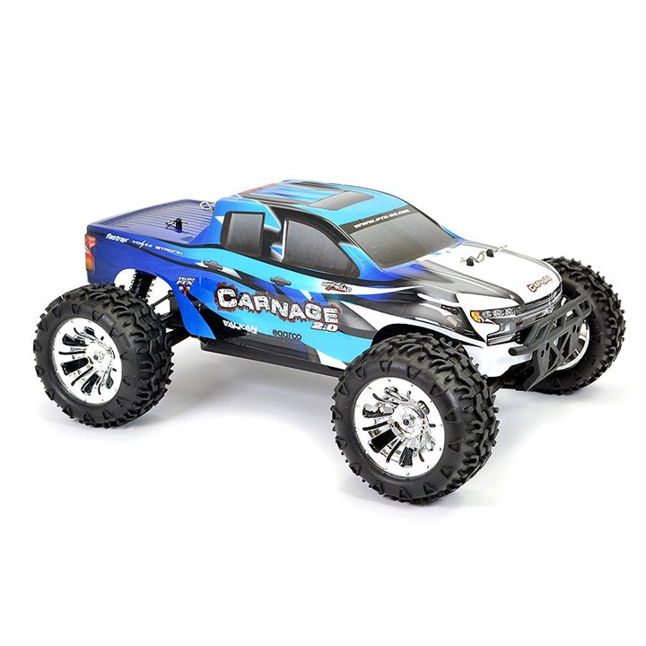 MONSTER TRUCK CARNAGE 2.0 1/10 BRUSHED AZUL