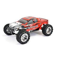 MONSTER TRUCK CARNAGE 2.0 1/10 BRUSHED ROJO