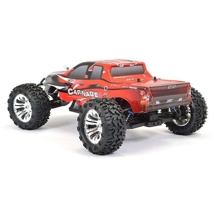 MONSTER TRUCK CARNAGE 2.0 1/10 BRUSHED ROJO